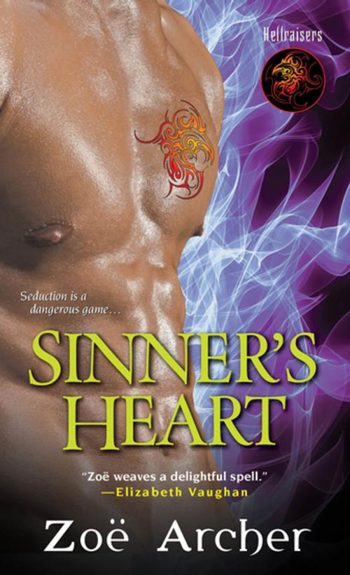 Cover of the book Sinner's Heart by Zoe Archer, Zebra Books