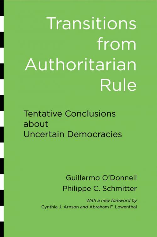 Cover of the book Transitions from Authoritarian Rule by Guillermo O’Donnell, Philippe C. Schmitter, Laurence Whitehead, Johns Hopkins University Press