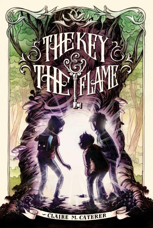 Cover of the book The Key & the Flame by Claire M. Caterer, Margaret K. McElderry Books