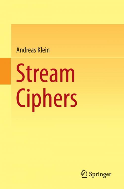 Cover of the book Stream Ciphers by Andreas Klein, Springer London