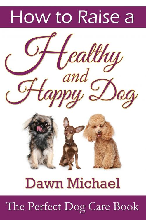 Cover of the book How to Raise a Healthy and Happy Dog: The Perfect Dog Care Book by Dawn Michael, eBookIt.com