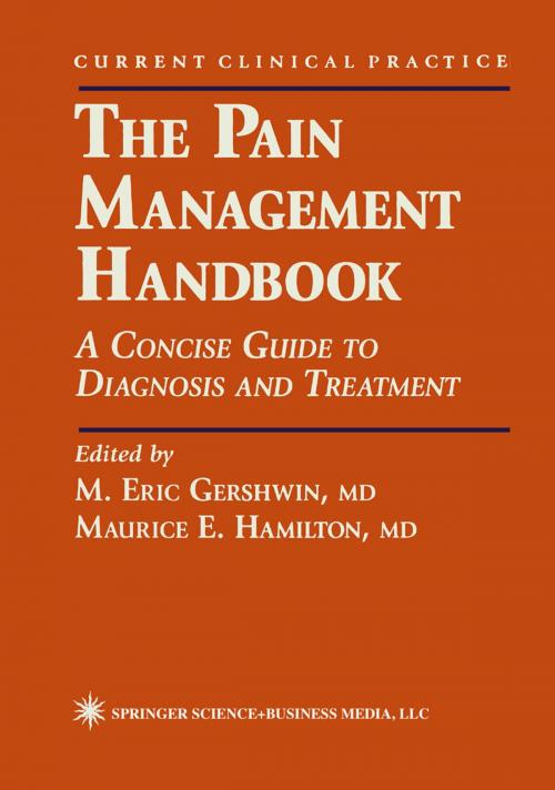Cover of the book The Pain Management Handbook by , Humana Press