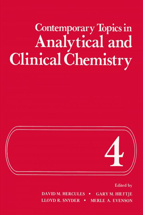 Cover of the book Contemporary Topics in Analytical and Clinical Chemistry by , Springer US