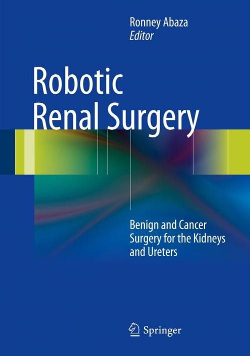 Cover of the book Robotic Renal Surgery by , Springer US