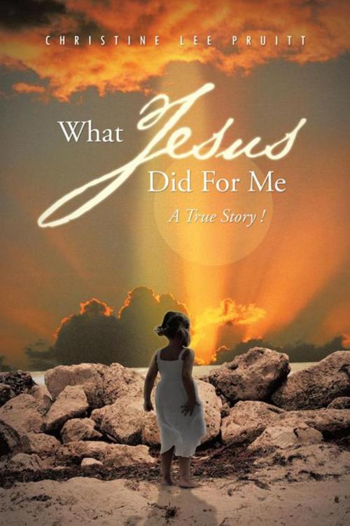 Cover of the book What Jesus Did for Me by Christine Lee Pruitt, Trafford Publishing