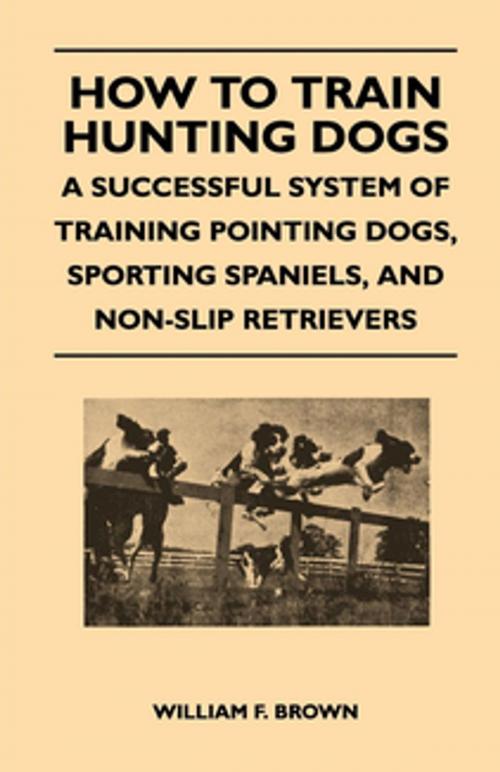 Cover of the book How to Train Hunting Dogs - A Successful System of Training Pointing Dogs, Sporting Spaniels, And Non-Slip Retrievers by William F. Brown, Read Books Ltd.