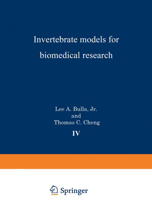 Cover of the book Invertebrate Models for Biomedical Research by Thomas C. Cheng, Lea A. Bulla, Springer US