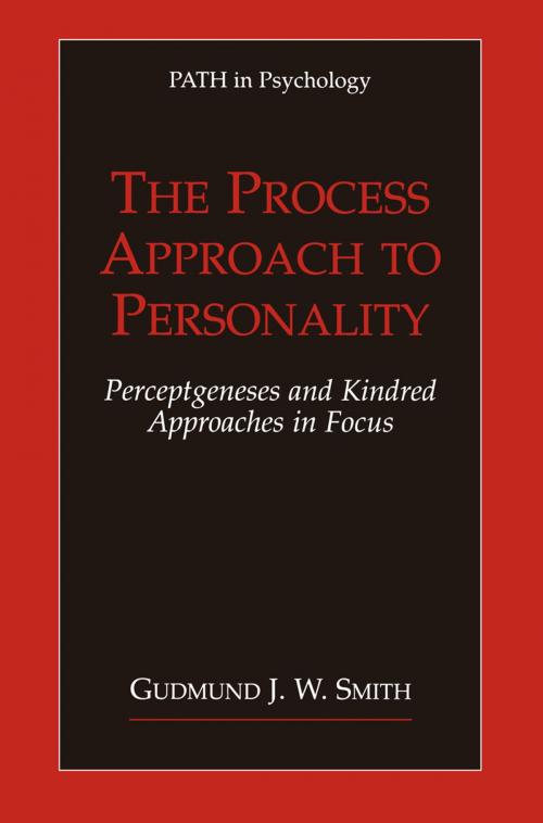 Cover of the book The Process Approach to Personality by Gudmund J.W. Smith, Springer US