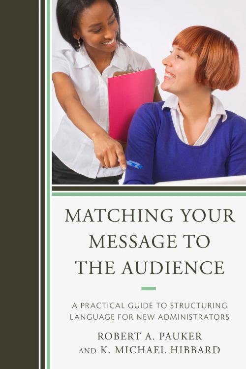 Cover of the book Matching Your Message to the Audience by Robert A. Pauker, Mike Hibbard, R&L Education