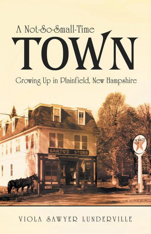 Cover of the book A Not-So-Small-Time Town by Viola Sawyer Lunderville, Archway Publishing