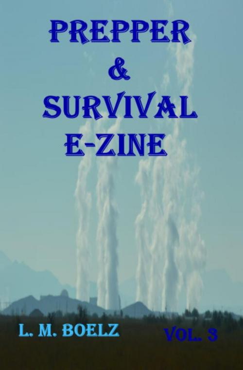 Cover of the book Prepper & Survival E-Zine 3 by L M Boelz, L M Boelz