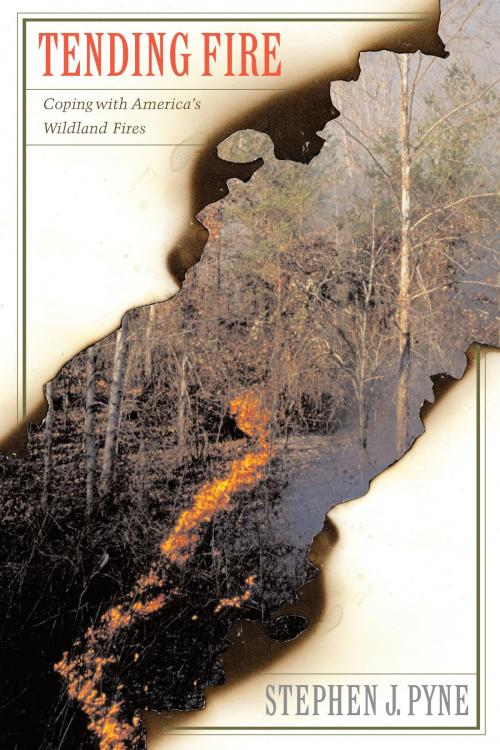 Cover of the book Tending Fire by Stephen Pyne, Island Press