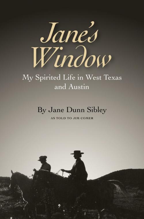 Cover of the book Jane's Window by Jane Dunn Sibley, Texas A&M University Press