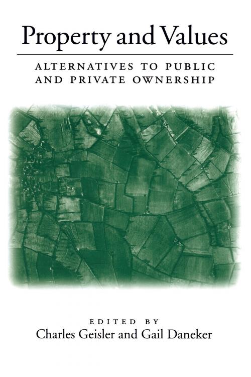 Cover of the book Property and Values by Charles Geisler, Island Press