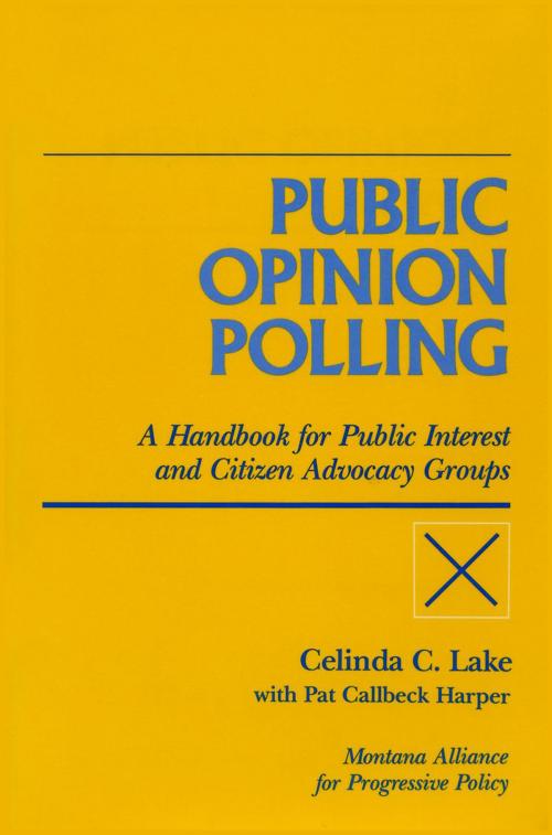 Cover of the book Public Opinion Polling by Celinda Lake, Celinda Montana Alliance for Progressive Policy, Island Press