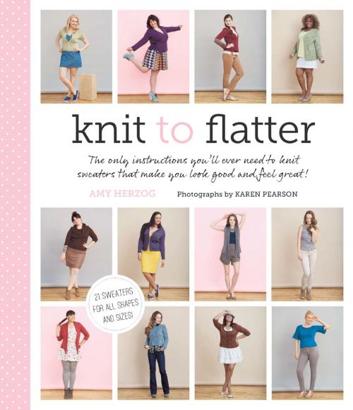 Cover of the book Knit to Flatter by Amy Herzog, ABRAMS