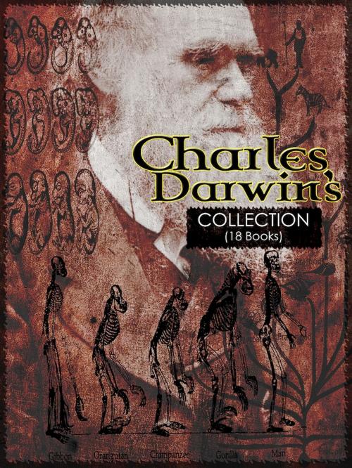Cover of the book Charles Darwin's Collection (18 Books) by Charles Darwin, NETLANCERS INC