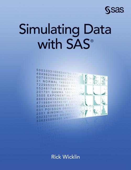 Cover of the book Simulating Data with SAS by Rick Wicklin, SAS Institute