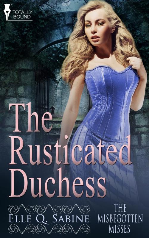 Cover of the book The Rusticated Duchess by Elle Q. Sabine, Totally Entwined Group Ltd