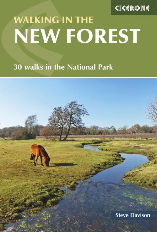 Cover of the book Walking in the New Forest by Steve Davison, Cicerone Press
