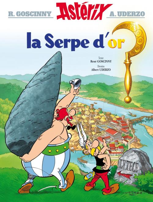 Cover of the book Astérix - La Serpe d'or - n°2 by René Goscinny, Albert Uderzo, Hachette Asterix