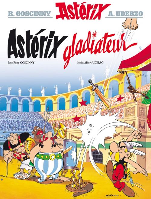 Cover of the book Astérix - Astérix gladiateur - n°4 by René Goscinny, Albert Uderzo, Hachette Asterix