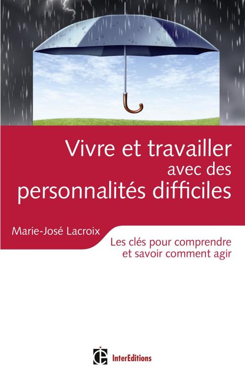 Cover of the book Vivre et travailler avec des personnalités difficiles by Marie-José Lacroix, InterEditions
