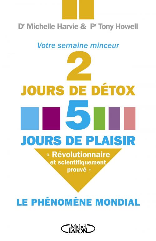 Cover of the book 2 jours de détox, 5 jours de plaisir by Michelle Harvie, Tony Howell, Michel Lafon