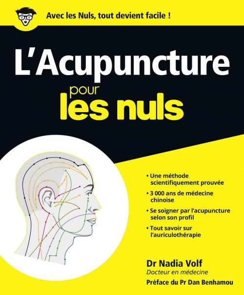 Cover of the book L'Acupuncture pour les Nuls by Nadia VOLF, edi8