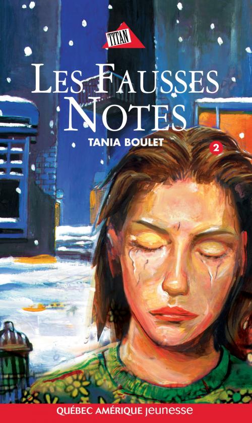 Cover of the book Maxine 02 - Les Fausses Notes by Tania Boulet, Québec Amérique