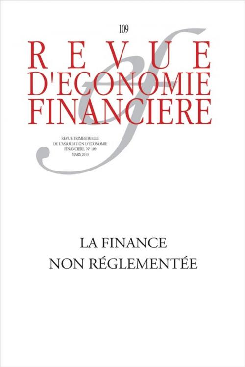 Cover of the book La finance non réglementée by Ouvrage Collectif, Bertrand Jacquillat, Association d'économie financière
