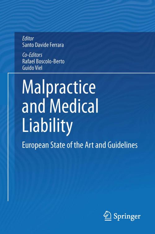 Cover of the book Malpractice and Medical Liability by , Springer Berlin Heidelberg