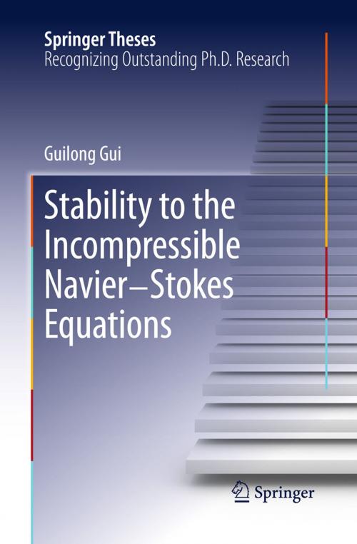 Cover of the book Stability to the Incompressible Navier-Stokes Equations by Guilong Gui, Springer Berlin Heidelberg