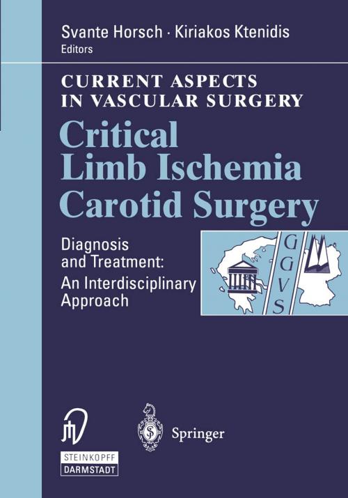 Cover of the book Critical Limb Ischemia Carotid Surgery by , Steinkopff