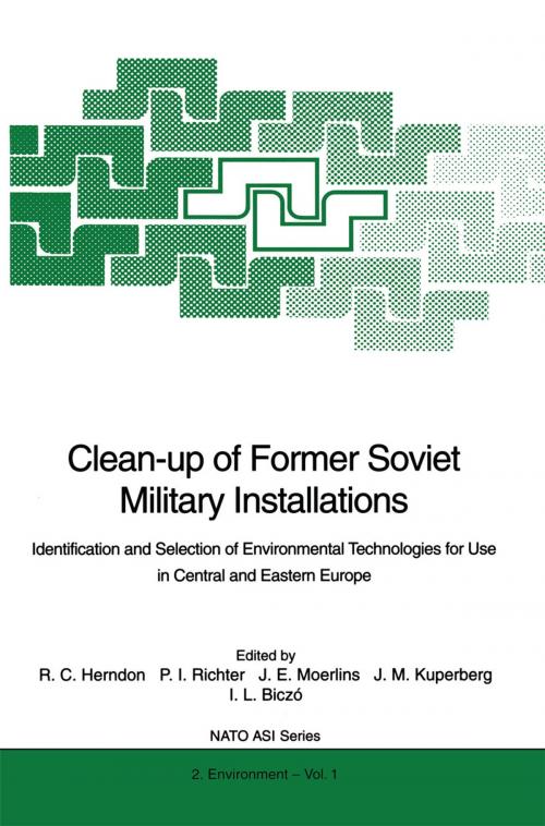 Cover of the book Clean-up of Former Soviet Military Installations by , Springer Berlin Heidelberg