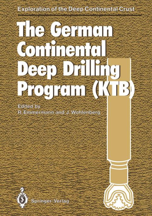 Cover of the book The German Continental Deep Drilling Program (KTB) by , Springer Berlin Heidelberg