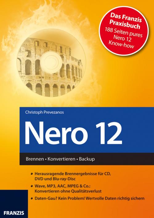 Cover of the book Nero 12 by Christoph Prevezanos, Franzis Verlag