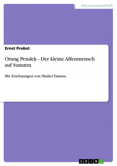 Cover of the book Orang Pendek - Der kleine Affenmensch auf Sumatra by Ernst Probst, GRIN Verlag