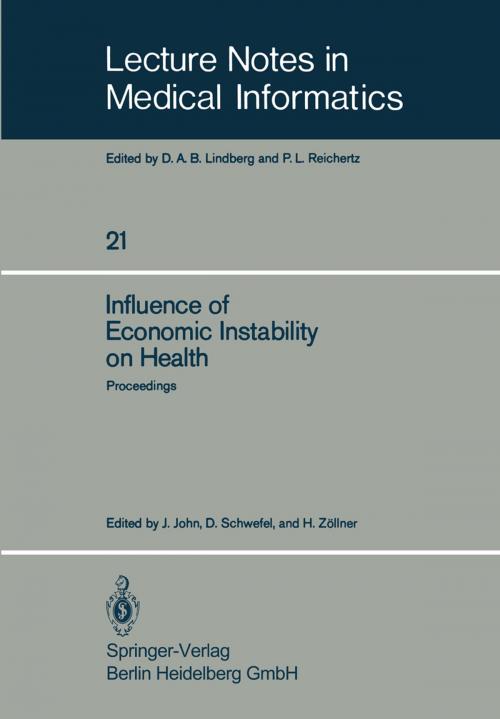 Cover of the book Influence of Economic Instability on Health by , Springer Berlin Heidelberg