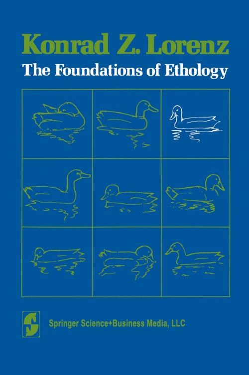 Cover of the book The Foundations of Ethology by K. Lorenz, Springer Vienna