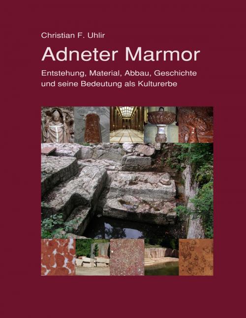 Cover of the book Adneter Marmor by Hauer Katrin, Books on Demand
