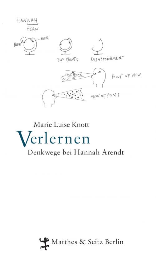 Cover of the book Verlernen by Marie Luise Knott, Matthes & Seitz Berlin Verlag