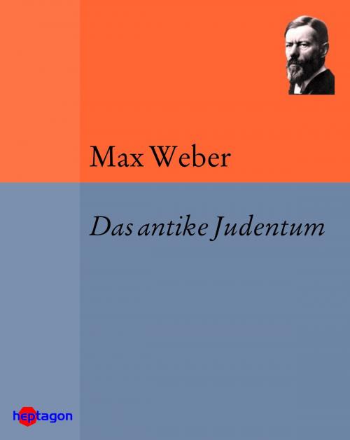 Cover of the book Das antike Judentum by Max Weber, heptagon