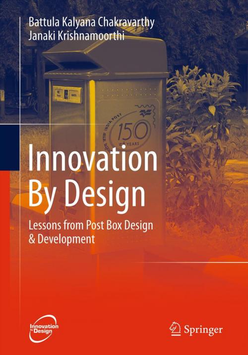 Cover of the book Innovation By Design by Janaki Krishnamoorthi, B. K. Chakravarthy, Springer India