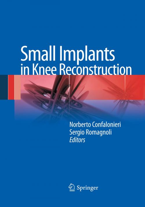 Cover of the book Small Implants in Knee Reconstruction by , Springer Milan