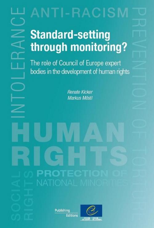 Cover of the book Standard-setting through monitoring? The role of Council of Europe expert bodies in the development of human rights by Collectif, Conseil de l'Europe