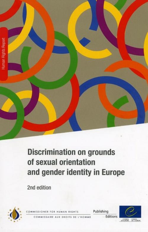 Cover of the book Discrimination on grounds of sexual orientation and gender identity in Europe - 2nd edition by Collectif, Conseil de l'Europe