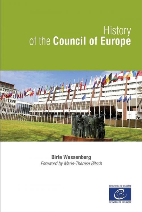 Cover of the book History of the Council of Europe by Collectif, Conseil de l'Europe