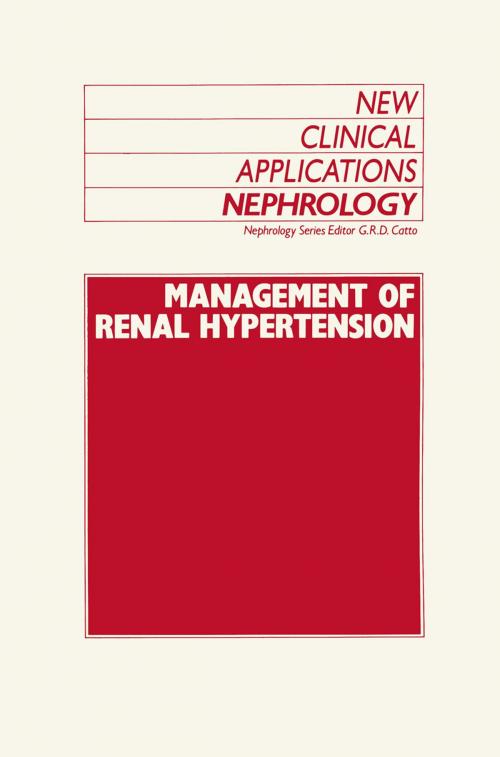 Cover of the book Management of Renal Hypertension by , Springer Netherlands