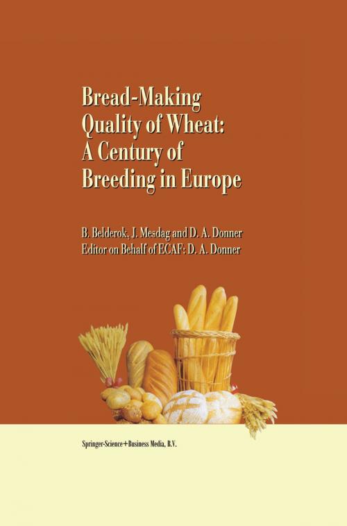 Cover of the book Bread-making quality of wheat by Bob Belderok, Hans Mesdag, Dingena A. Donner, Springer Netherlands